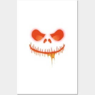 Scary Eyes And Mouth  For Halloween Posters and Art